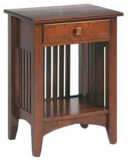 Mission Open Base Night Table