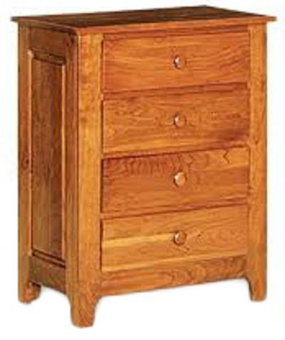 Shaker Bedside Chest of Drawers