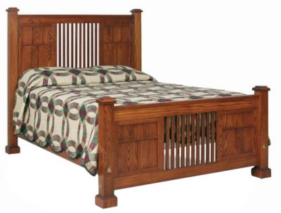 Mission Panel Bed