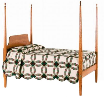 Shaker Pencil Post Bed