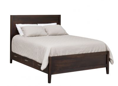 Albany Square Panel Storage Bed