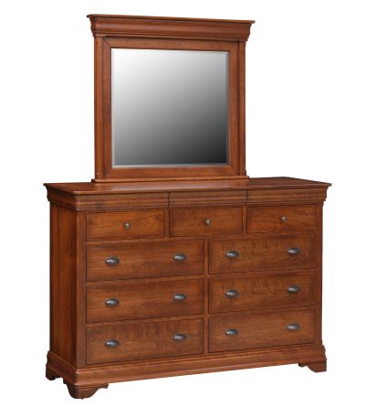 Le Chateau Tall Triple Dresser w/Mirror