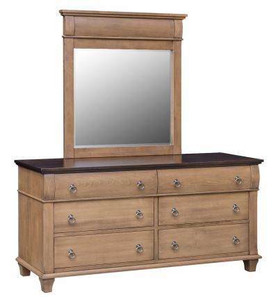 Crescent Creek Low Dresser w/Mirror