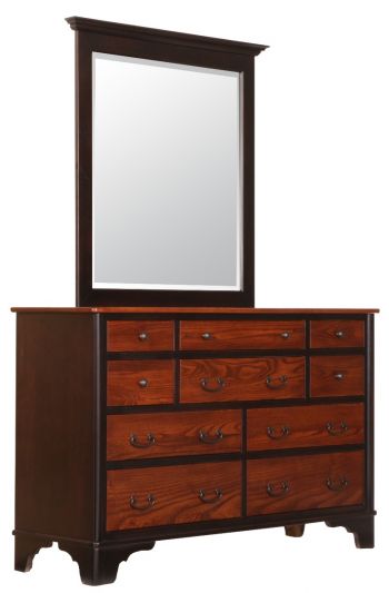Yorktowne Double Dresser w/Mirror