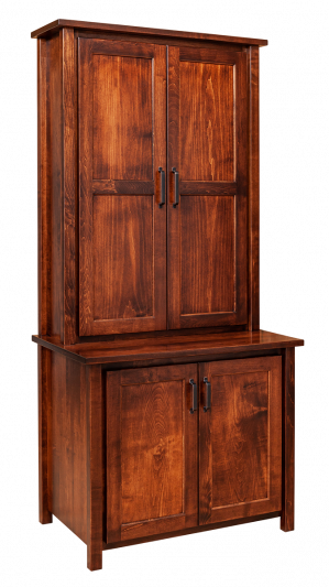 Eshton Wood Door Storage Bookcase