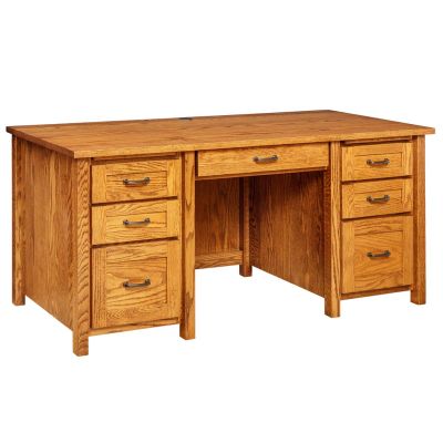 Shelton Double Pedestal Desk