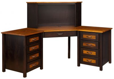 Shelton Corner Desk w/Hutch