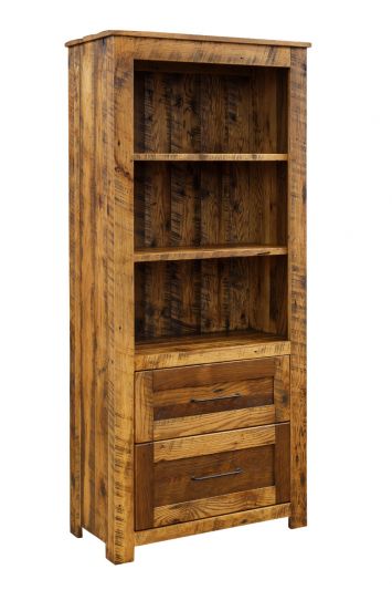 Urban Lodge 6' Bookcase w/Drawers