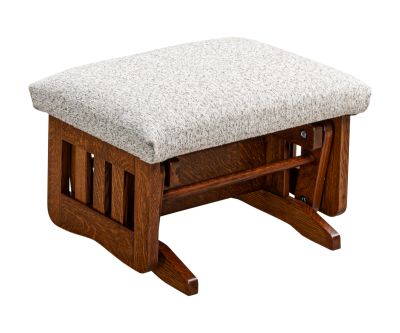 Classic Mission Gliding Ottoman