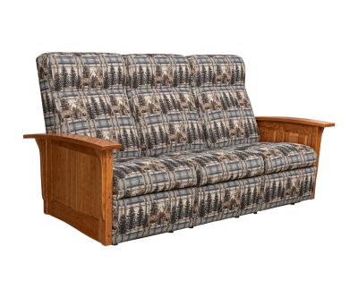 Paneled Mission ZeroWall Reclining Sofa