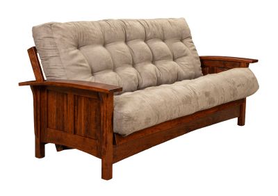 Paneled Mission Futon