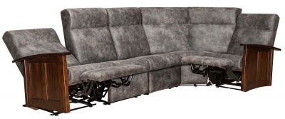 Mission ZeroWall Reclining Sectional Sofa