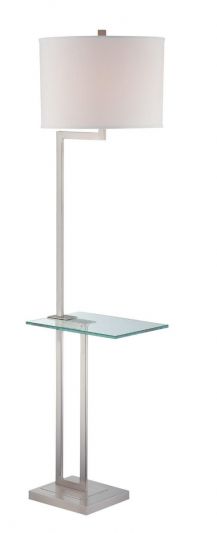 Rudko Modern Floor Lamp with Glass Table