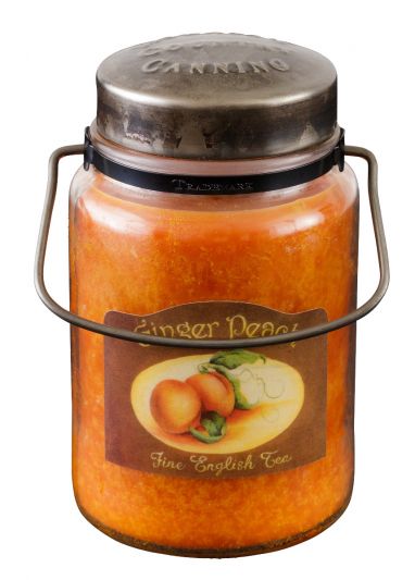Ginger Peach 26 Ounce Jar Candle