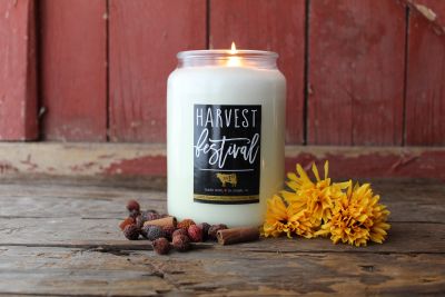 Harvest Festival 26 Ounce Farmhouse Apothecary Jar Candle
