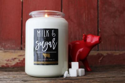 Milk & Sugar 26 Ounce Farmhouse Jar Candle