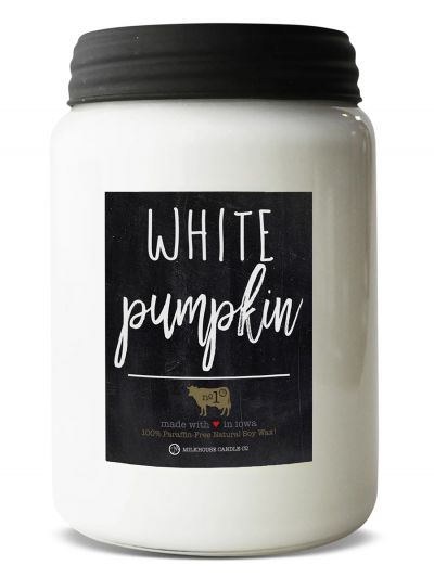 White Pumpkin 26 Ounce Jar Candle