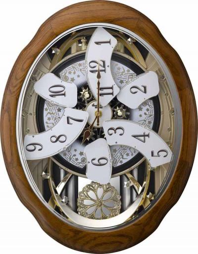Joyful Meditation Musical Magic Motion Wall Clock