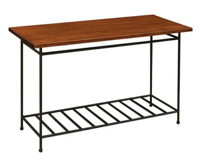 Bradford Metal & Wood Sofa Table