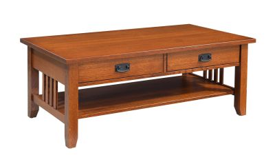 Prairie Mission Coffee Table w/Drawers