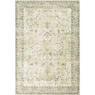 Erin Traditional Cream and Sage Rug
