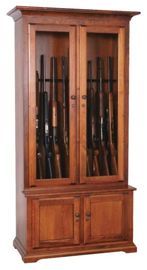10 Gun Wall Cabinet