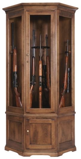 14 Gun Corner Cabinet