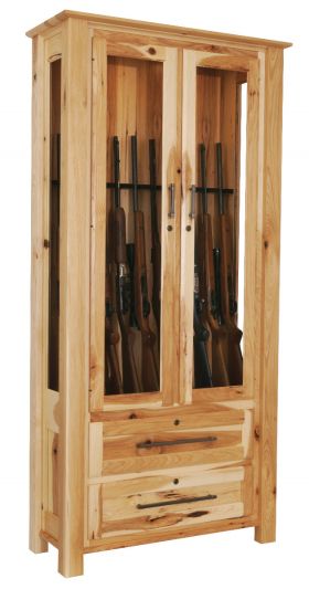 10 Gun Wall Cabinet