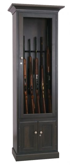 6 Gun Wall Cabinet