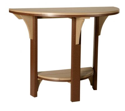 Great Bay Half-Round Poly Counter Table