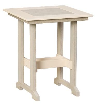 Great Bay Square Poly Counter Table