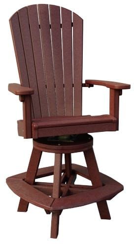 Great Bay Poly Swivel Bar Chair