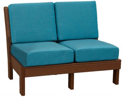 Van Buren Poly Center Loveseat Sectional