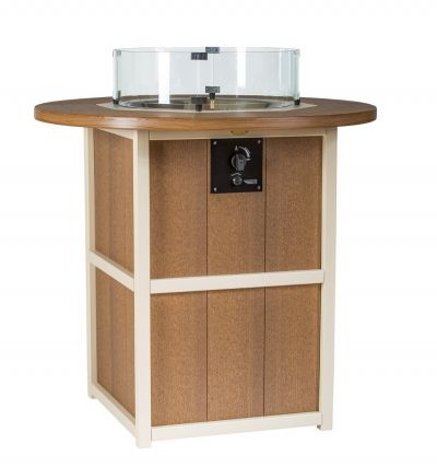 Summerside Round Fire Bar Table