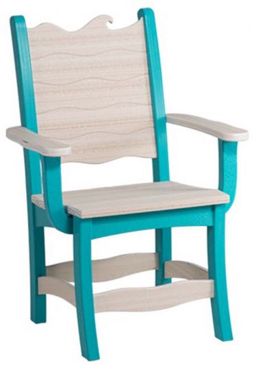 Wave Dining Arm Chair