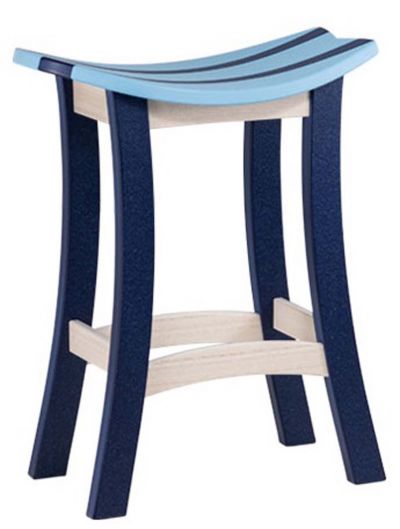 Wave Surfboard Bar Stool