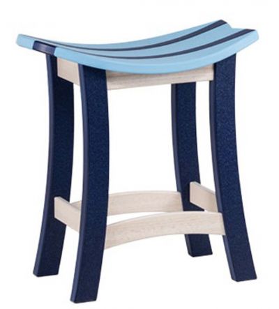 Wave Surfboard Counter Stool