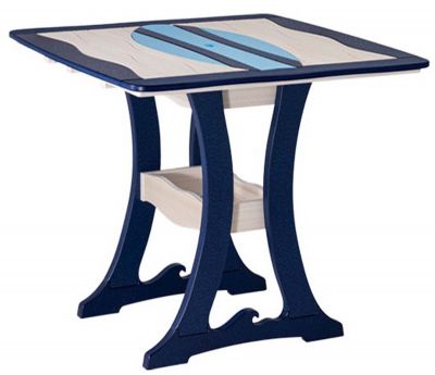Wave Surfboard Bar Table
