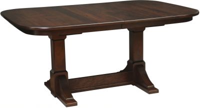 Alpine Double Pedestal Table