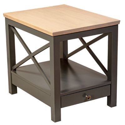 Saltire X-Design End Table