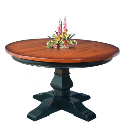 Tuscany Round Pedestal Extension Table
