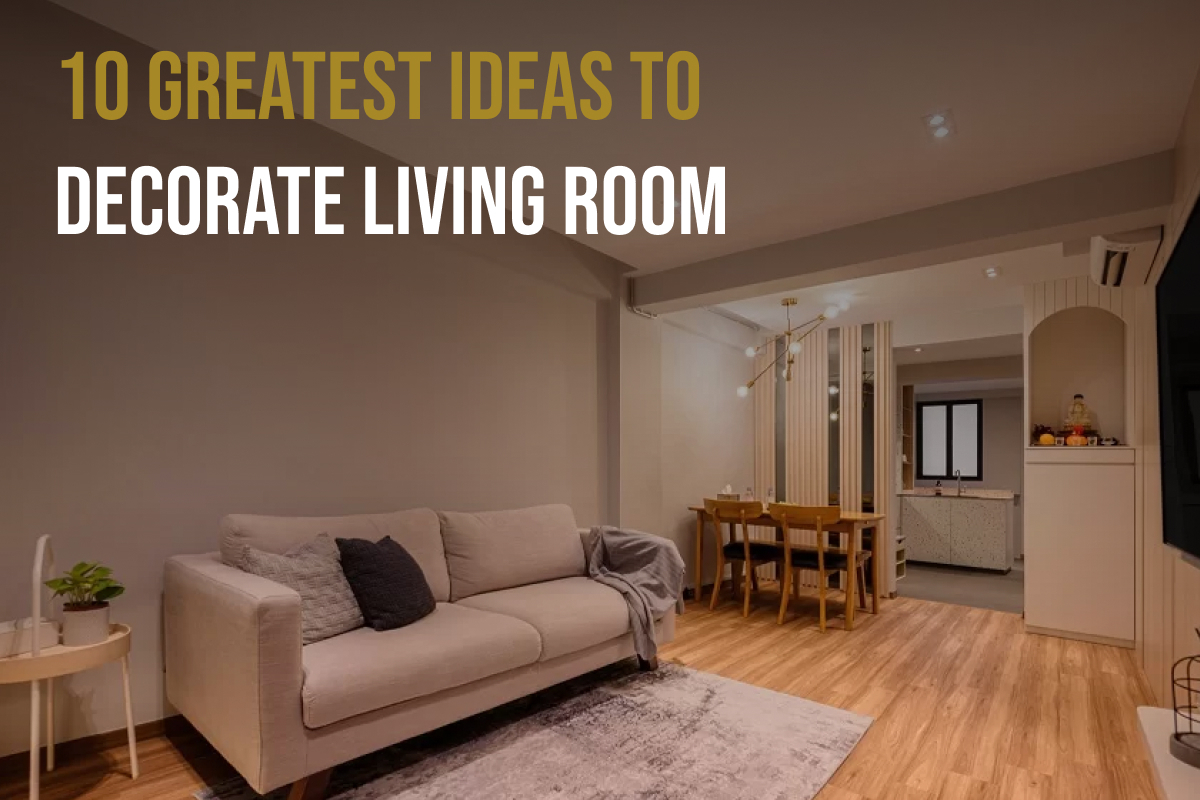 How to Decorate Living Room with Simple Things