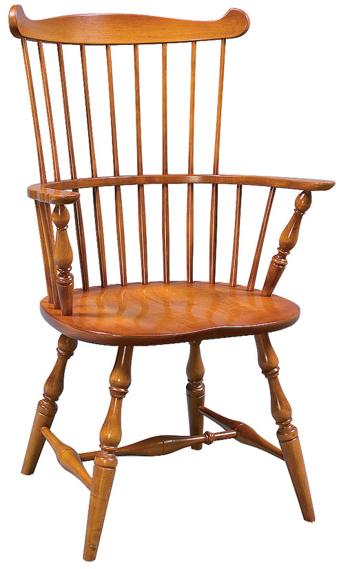 Nantucket Arm Chair - Windsor Style Dining Chair