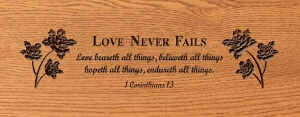 Love Never Fails
