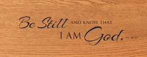 Psalm 46:10
