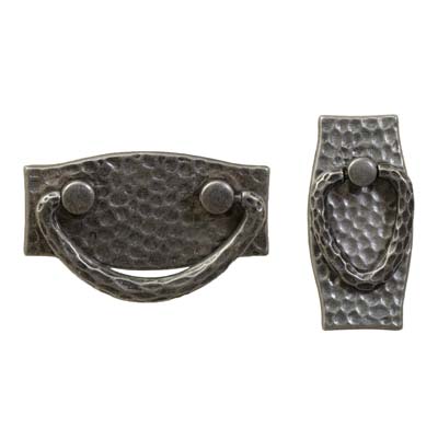 Hammered Mission | Pewter Hardware