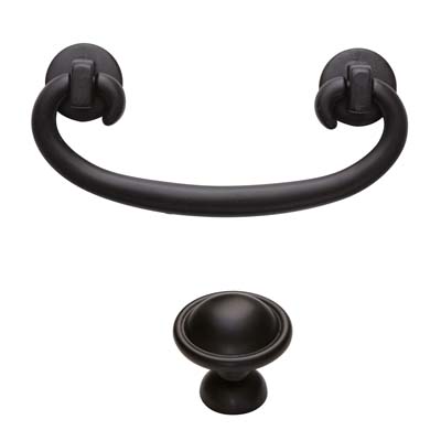 Rustic Bail | Black Hardware