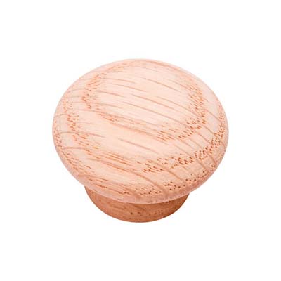 Wood Knob | Finished to Match Hardware